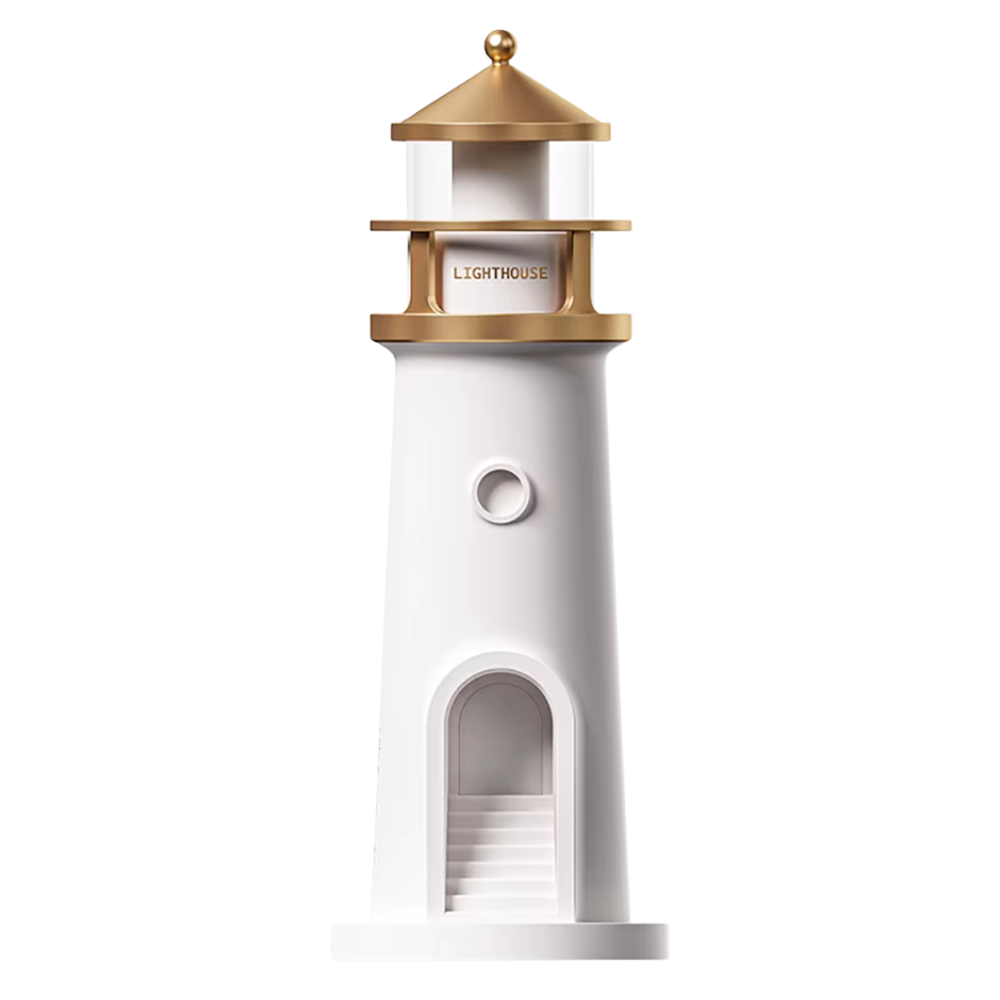 MoonCast™ | Lighthouse Night Light, Moon Projector & Bluetooth Speaker
