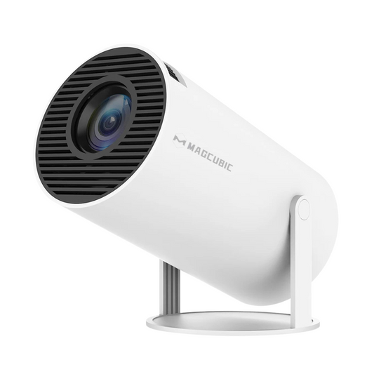 Magcubic HY300 Pro | Proyector 4K de 260 ANSI con Android 11, WiFi 6 y Bluetooth 5.0 para cine en casa y al aire libre 