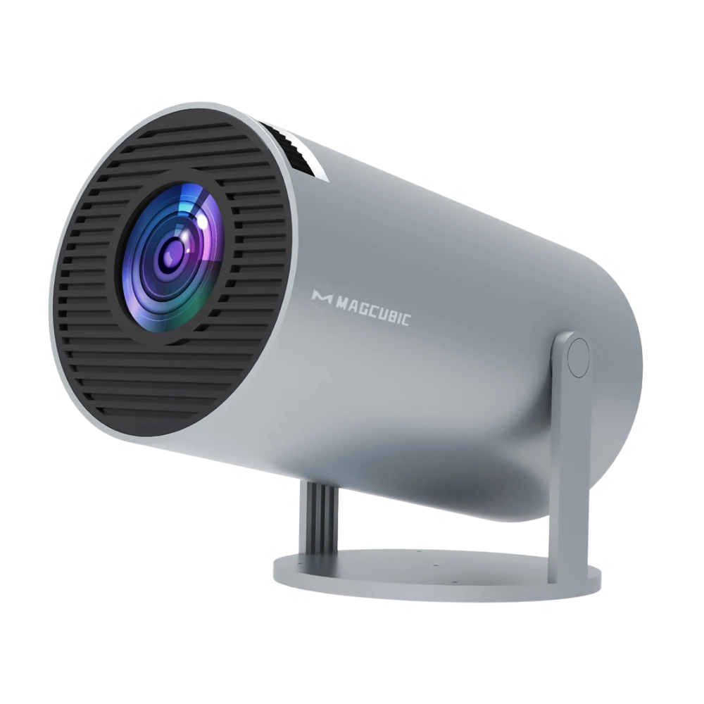 Magcubic HY300 Pro | Proyector 4K de 260 ANSI con Android 11, WiFi 6 y Bluetooth 5.0 para cine en casa y al aire libre 